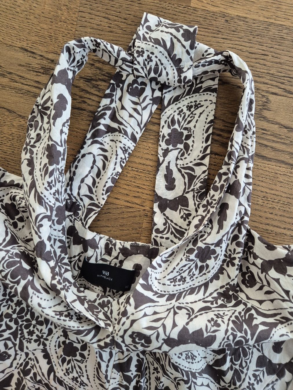 Kleider: Kleid lang XS, 100 Baumwolle, Braun/beige – Neu und originalverpackt aus Emmenbrücke von Mogeli0 3