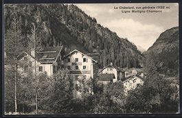 Le Chatelard /VS, Vue général avec Gra