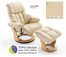 Canada Classic Relax Sessel mit Hocker, neu