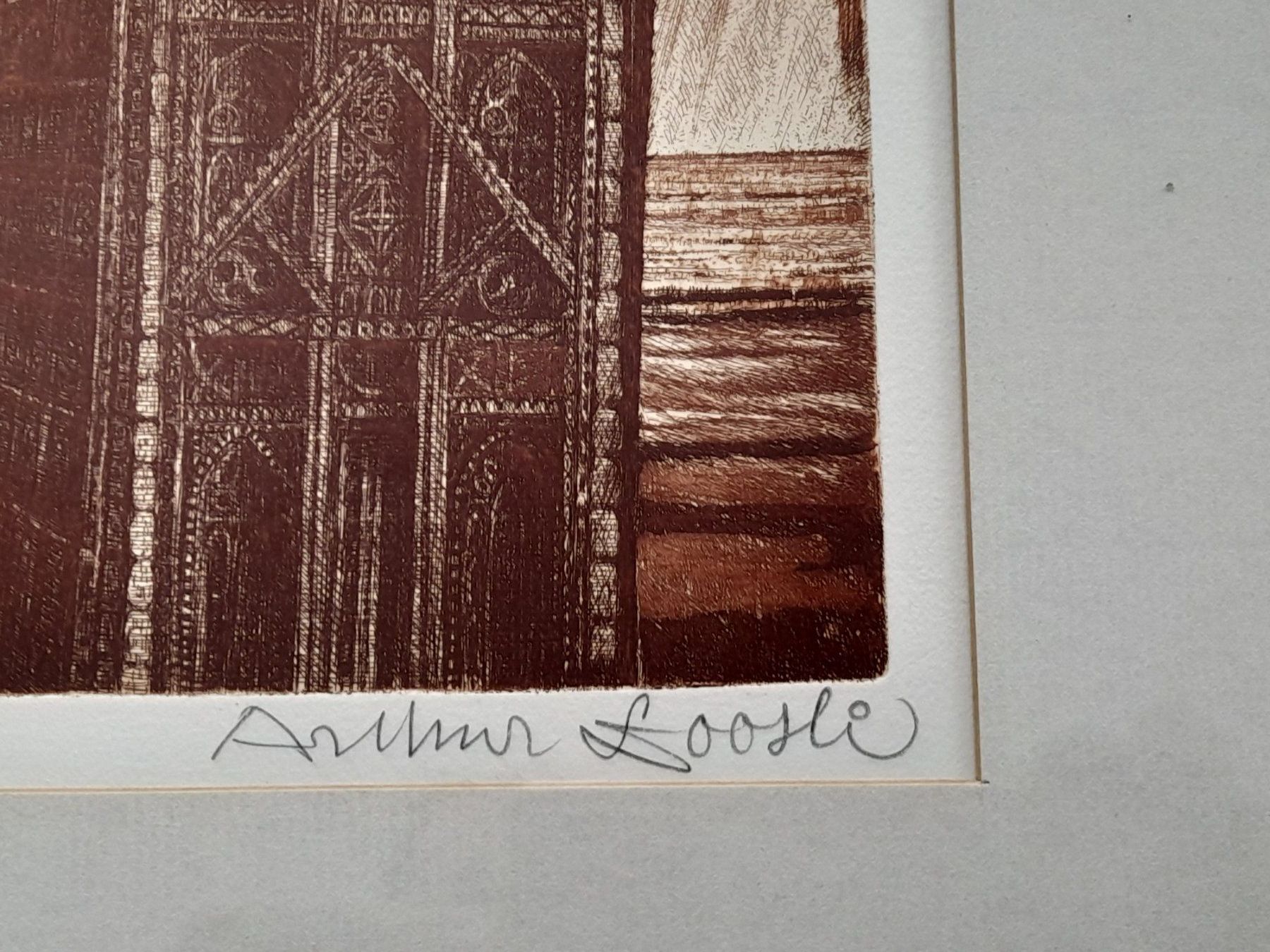 Dipinti: Radierung Kathedrale - Arthur Loosli Thun – Usato da Thun venduto da Treff.....e 2