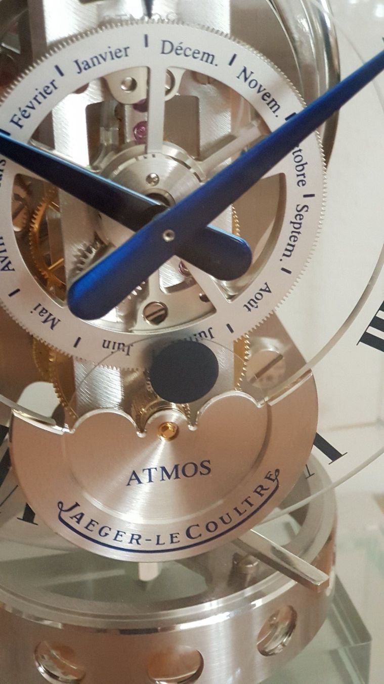 Jaeger-Lecoultre Orologi da terra & Orologi da parete: Jaeger-LeCoultre: Atmos Classique Phases de Lune – Nuovo e nell'imballaggio originale da Basel venduto da Bafidu 7