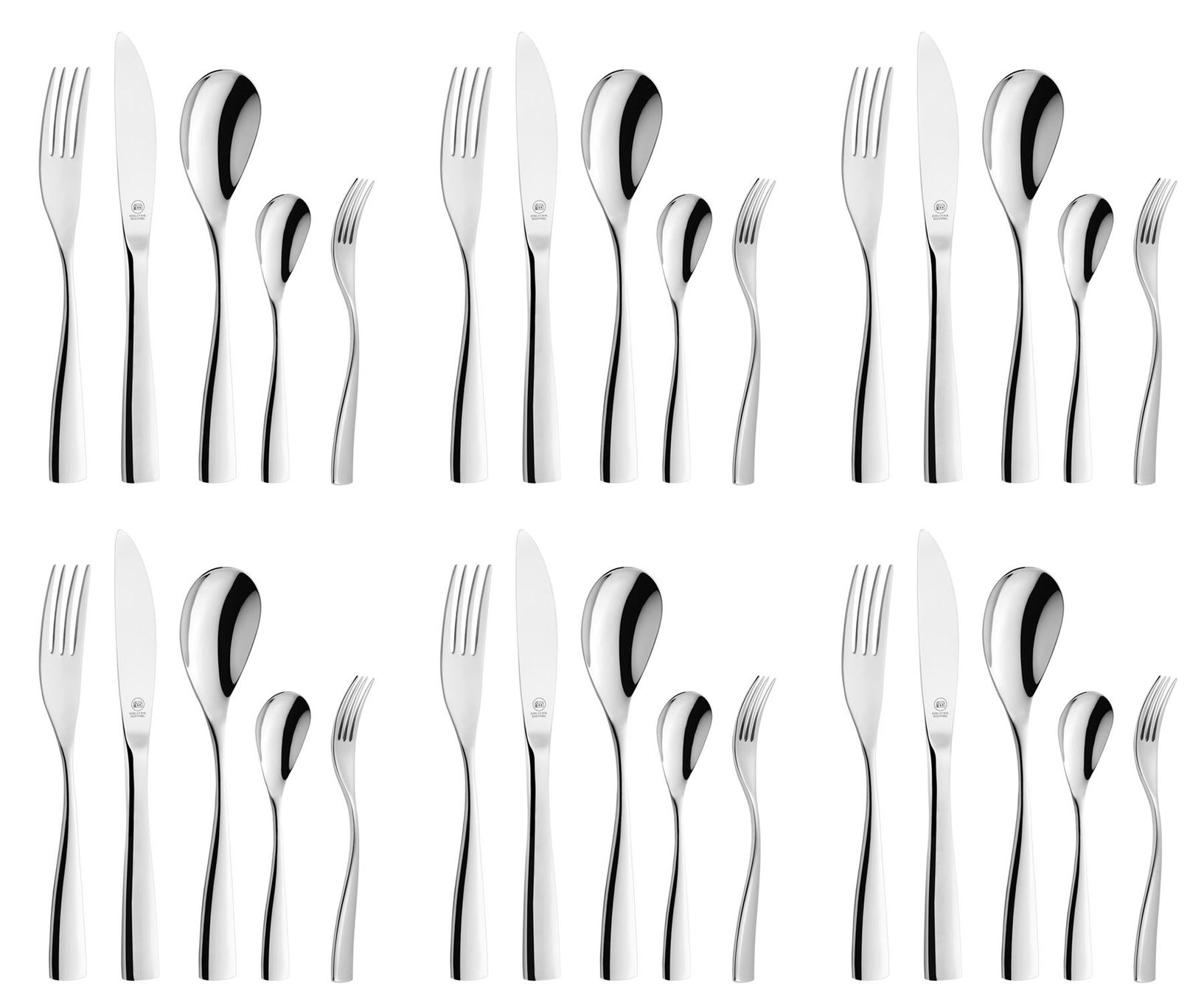 Set di posate: Besteck GLINDE Besteckset 30-tlg. – Nuovo e nell'imballaggio originale da Wettingen venduto da kochshop 1