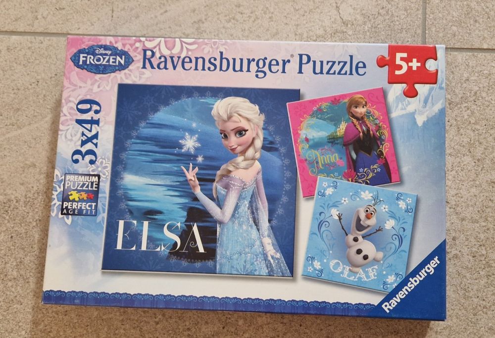 Ravensburger Puzzle 3x49, Auf dem Wasser, 147 Puzzleteile, Made in Europe; FSC®- schützt Wald