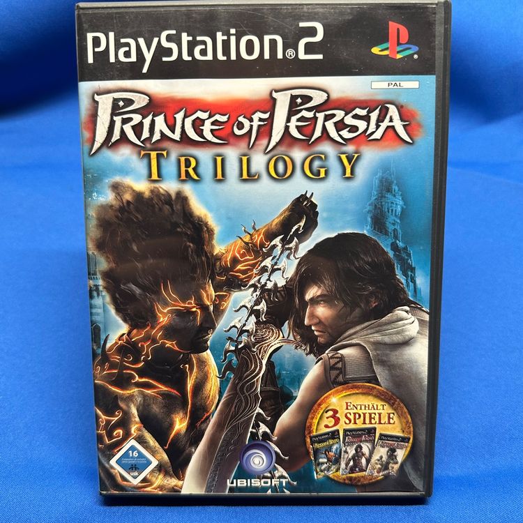 COLLECTOR Prince Of Persia Trilogy PS2 - Pack 3 CD Pour PlayStation 2, Parfait Pour Les Fans De Jeux Rétro