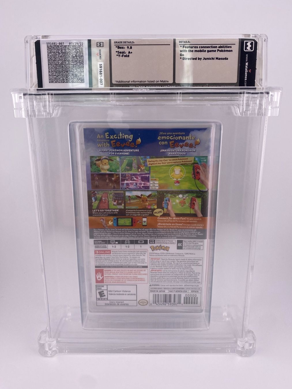 Pokémon Spiele: Pokemon Let‘s go Evolee Wata 9.8 A+ – Neu und originalverpackt aus Kerzers von ai1_52j5 1