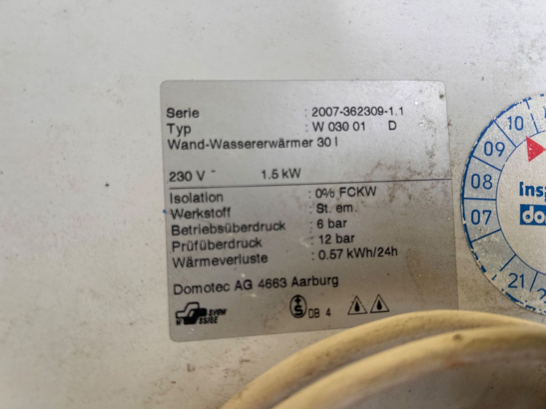 Sanitär: Wassererwärmer – Gebraucht aus Gerlafingen von ser_2stf 2