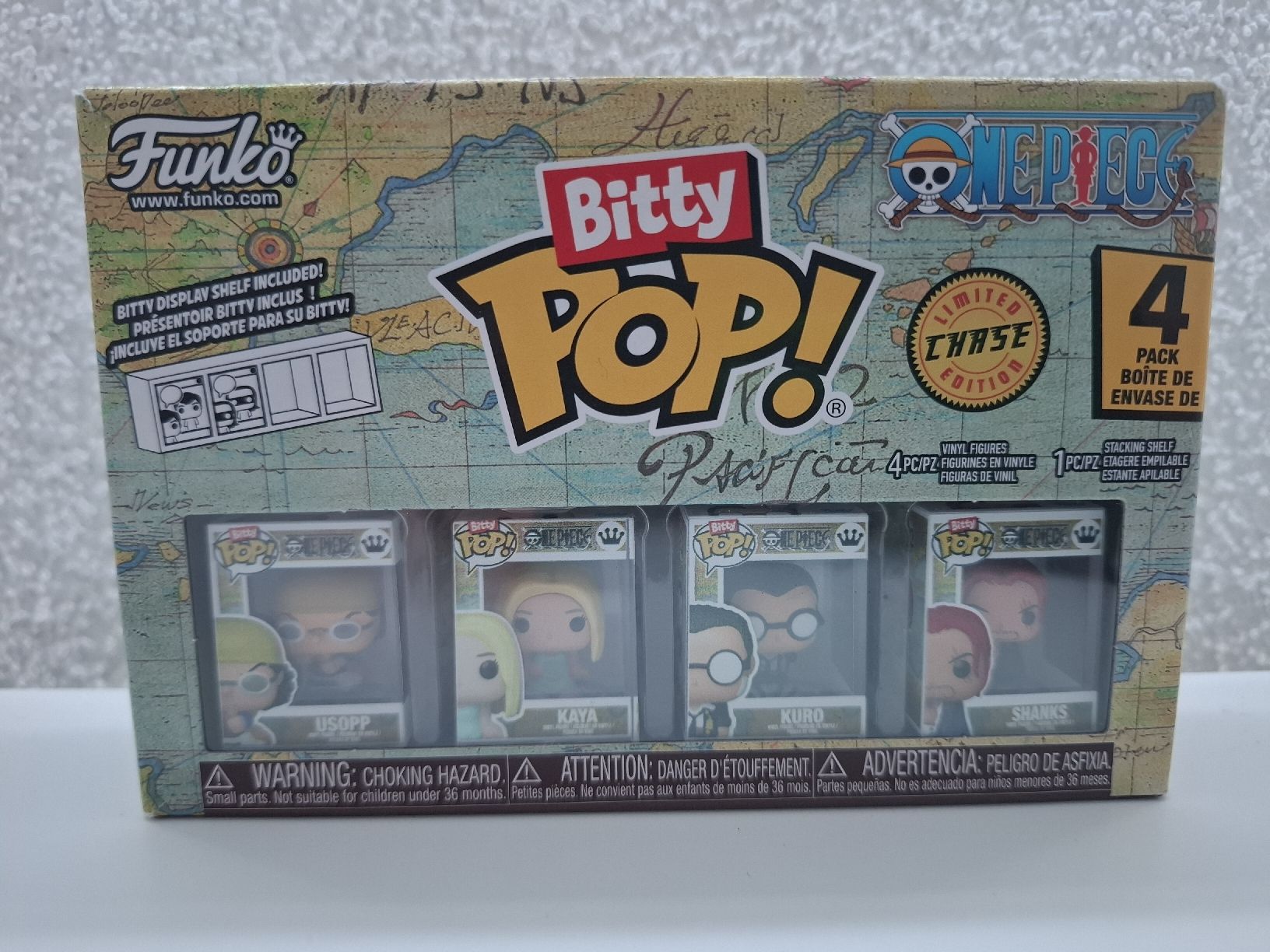 Funko Figuren: Funko Bitty POP! One Piece 4er Pack - Chase Edition! – Neu und originalverpackt aus Hohentannen von MagmaCollectibles
