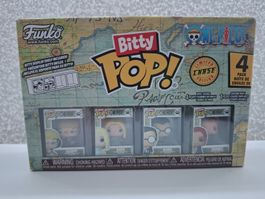Funko Bitty POP! One Piece 4er Pack - Chase Edition!