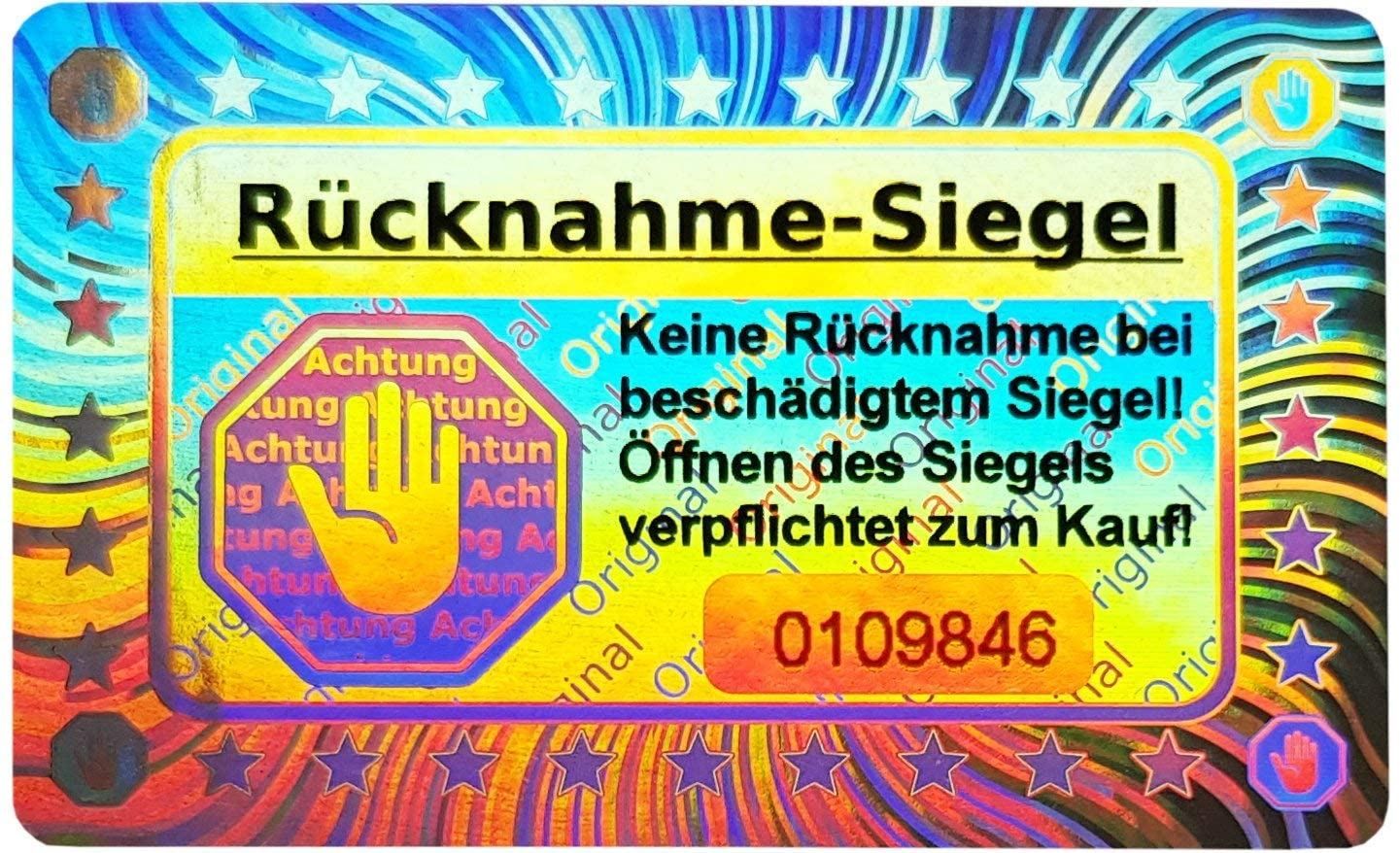 Sonstiges für Büro & Gewerbe: 50 Stück  3D-Holo-Sticker – Neu und originalverpackt aus Reiden von Gelbmeise