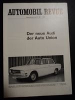 Prospekt Testbericht Audi Auto Union 1965