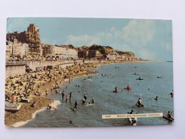 Ansichtskarte Hastings Strand und Promenade