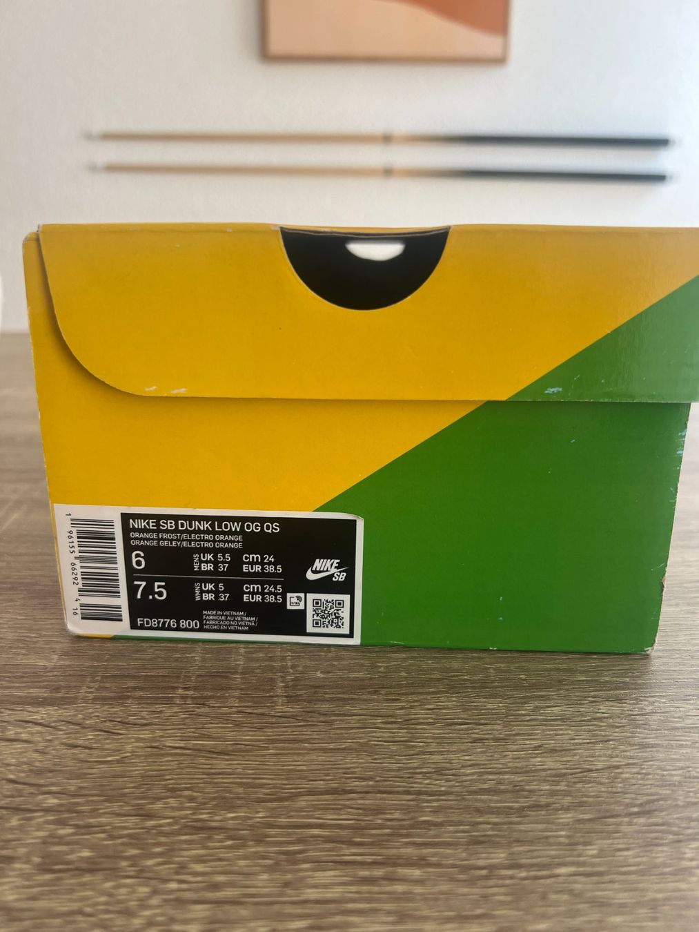 Nike Herrenschuhe: Dunk low lobster  NEUVES - 38.5 – Neu und originalverpackt aus Yverdon-les-Bains von chl_r9q6 1