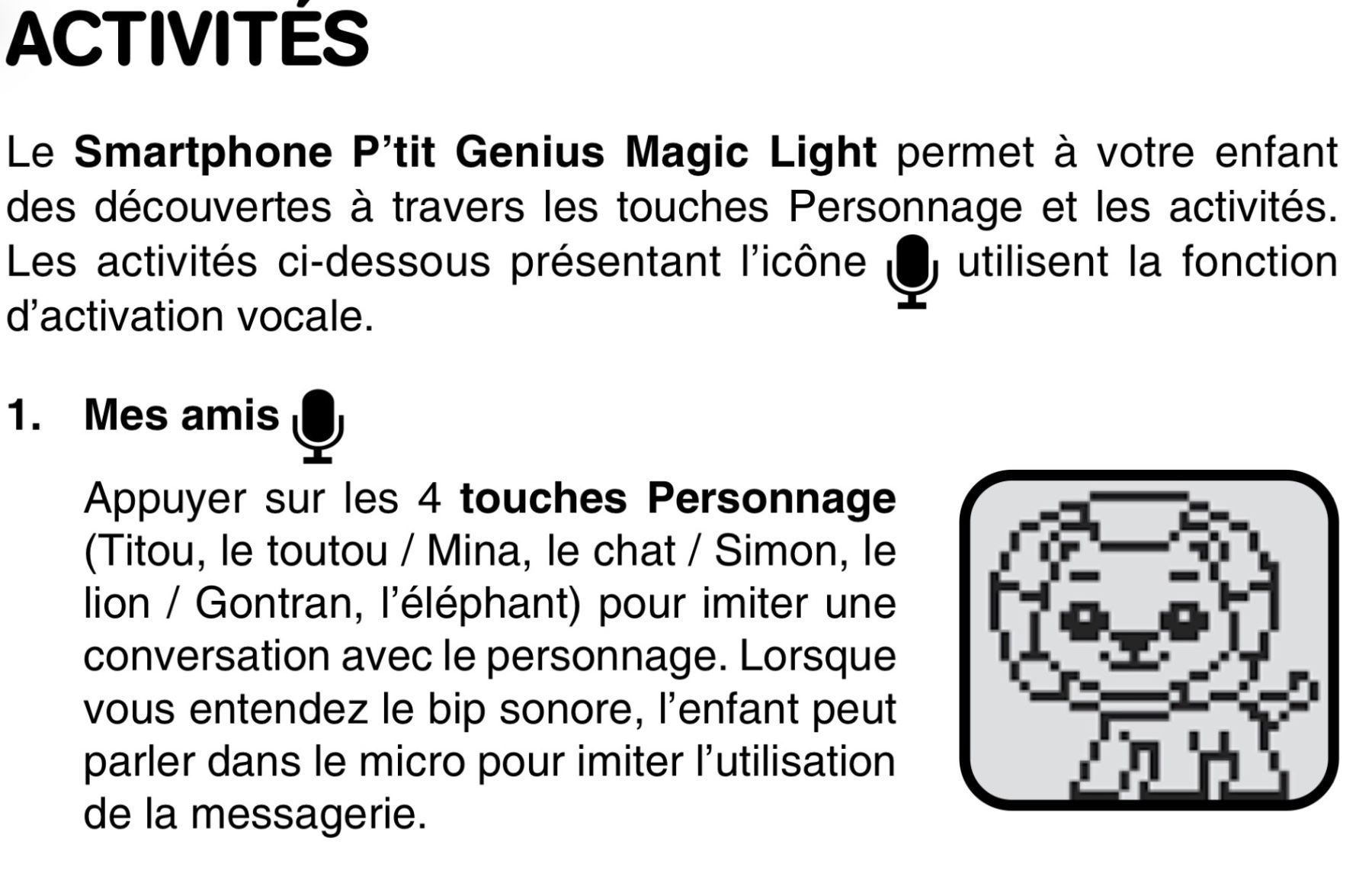 Vtech Giocattoli: Génial VTech Smartphone P'tit Genius Magic Light Rose Rose – Usato da Genève venduto da Mazelyne 4