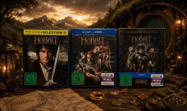 Hobbit Trilogie Blu-ray inkl. Extended Edition OVP