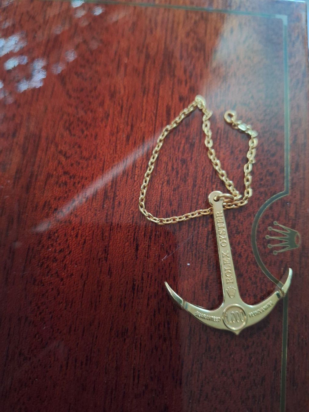 Sonstiger Schmuck: Rolex Anker Submariner gold – Neu und originalverpackt aus Zürich von Interestingthing 2