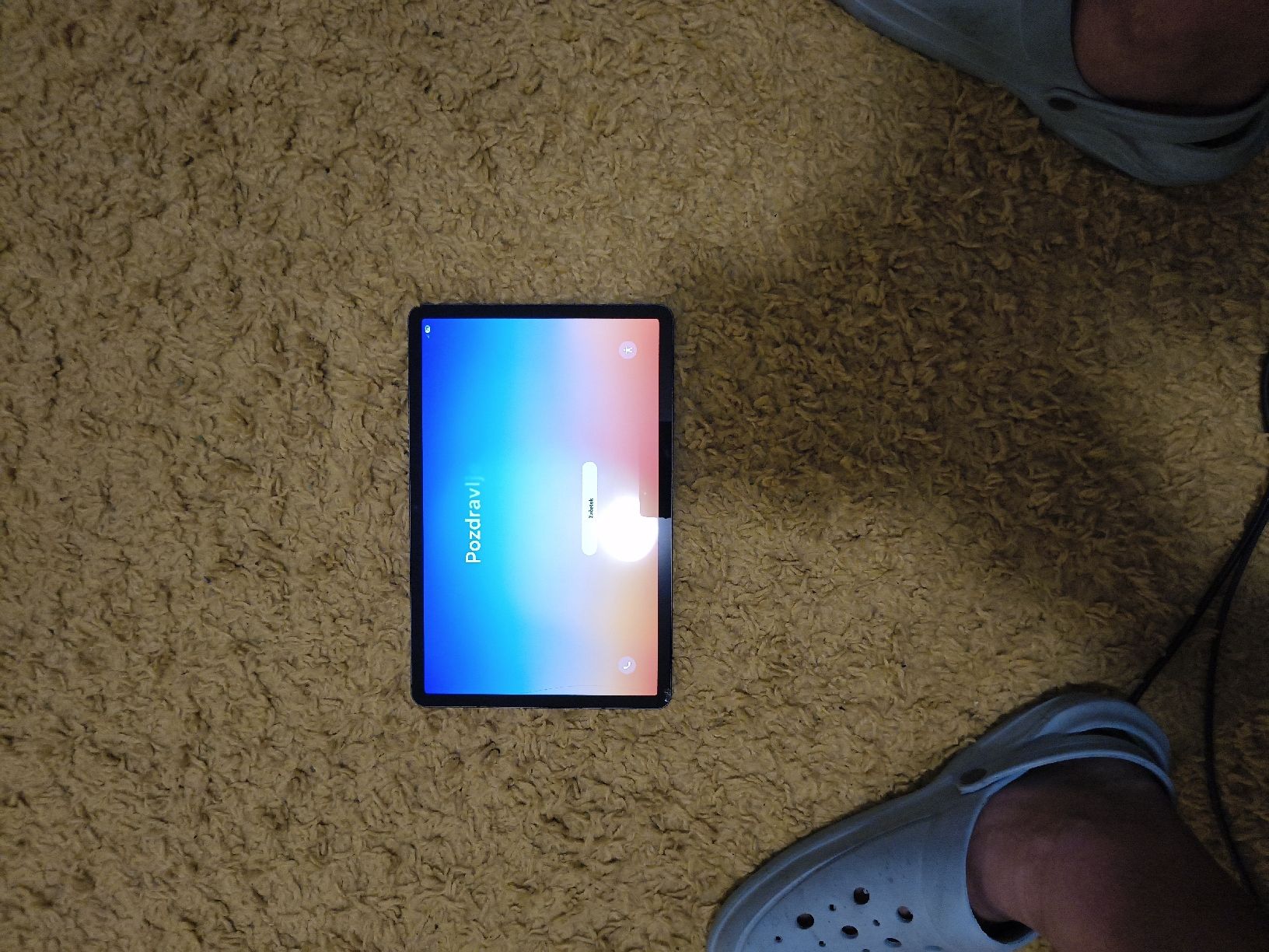 Samsung Tablettes PC: Samsung Galaxy Tab S8 5G Tablet, Display leicht kaputt,  – D'occasion à St. Gallen par ehr_s92f 1