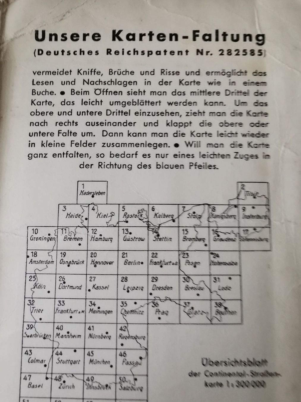 Cartine & Atlanti: Continental Strassenkarte 45 München – Usato da Richterswil venduto da Milan777 8