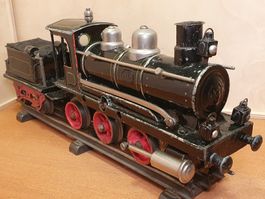 Rarität: antike Märklin Uhrwerklok mit Pfeifenfunktion
