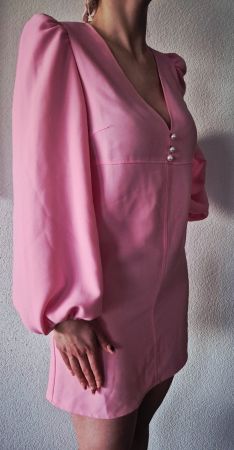 TARA JARMON KLEID DRESS 34 36 XS S NP 490 ROLIS TOP ZU JACKE