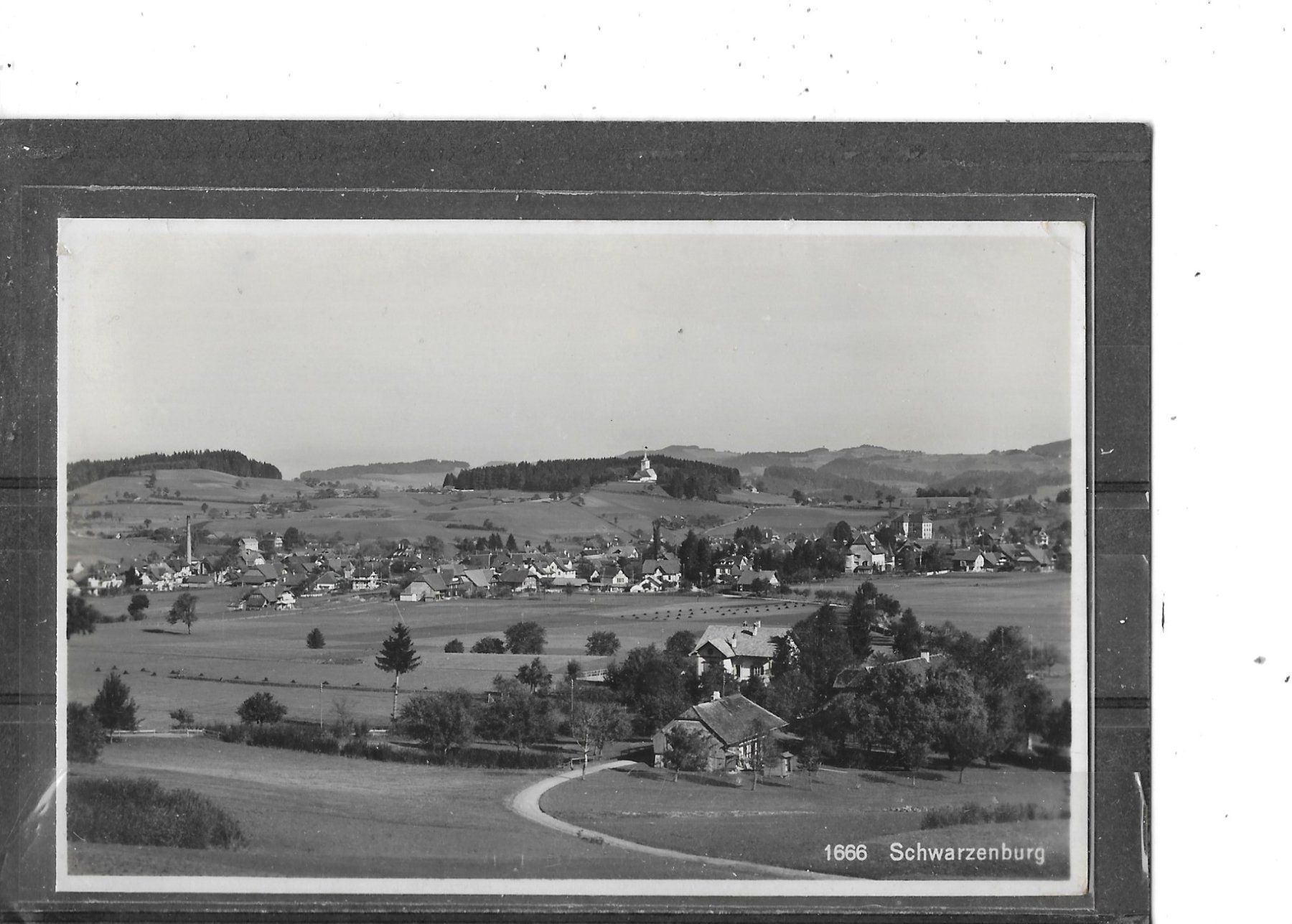 Ansichtskarten: BE Schwarzenburg 1938 – Gebraucht aus Schocherswil von Wilare