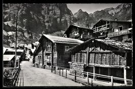 AK Leukerbad, Ortspartie gegen die Gemmi