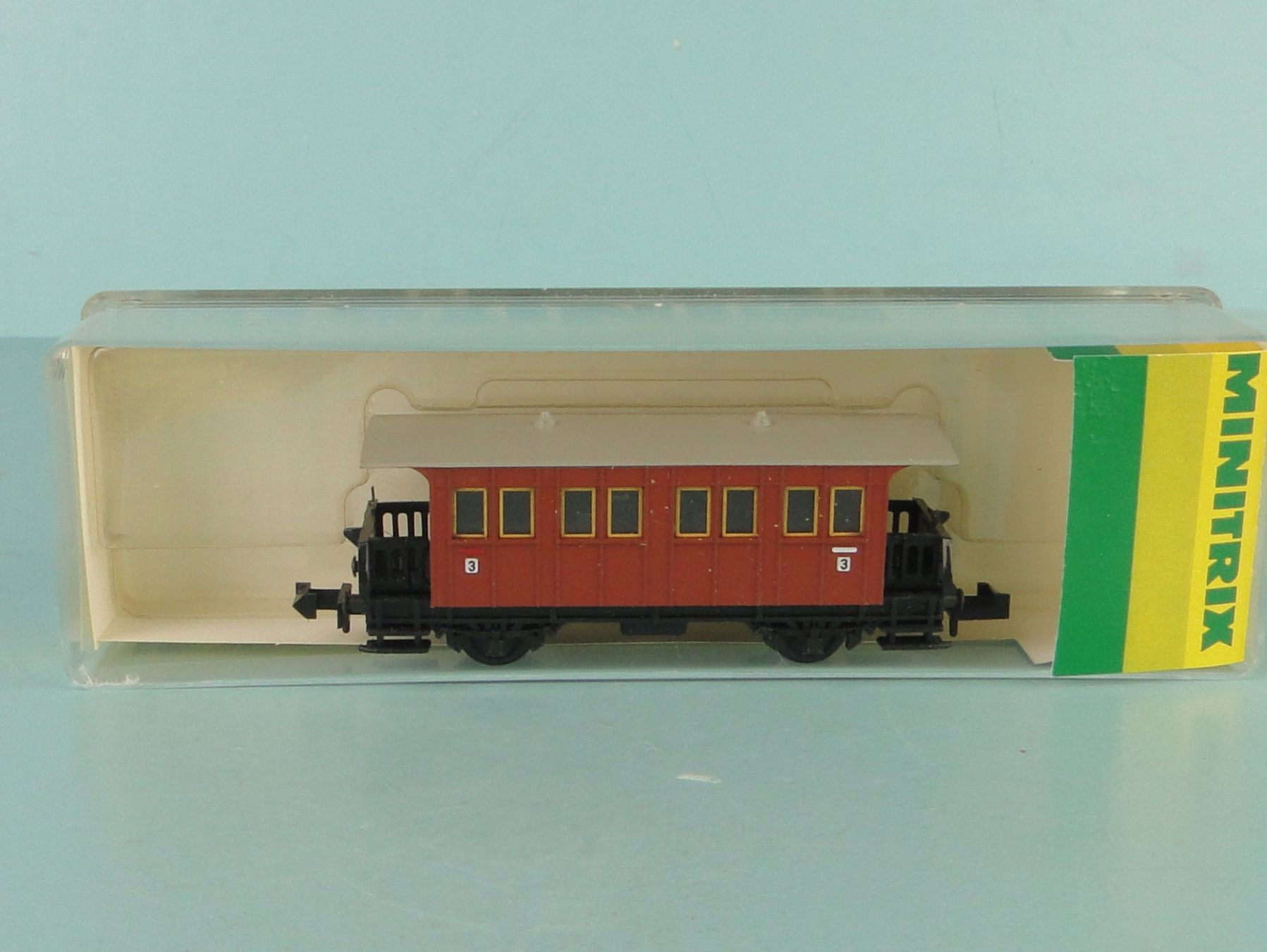 Trix Modellini di ferrovie: Minitrix 3069 Länderbahn Personenwagen – Usato da Bülach venduto da Albitrain 1