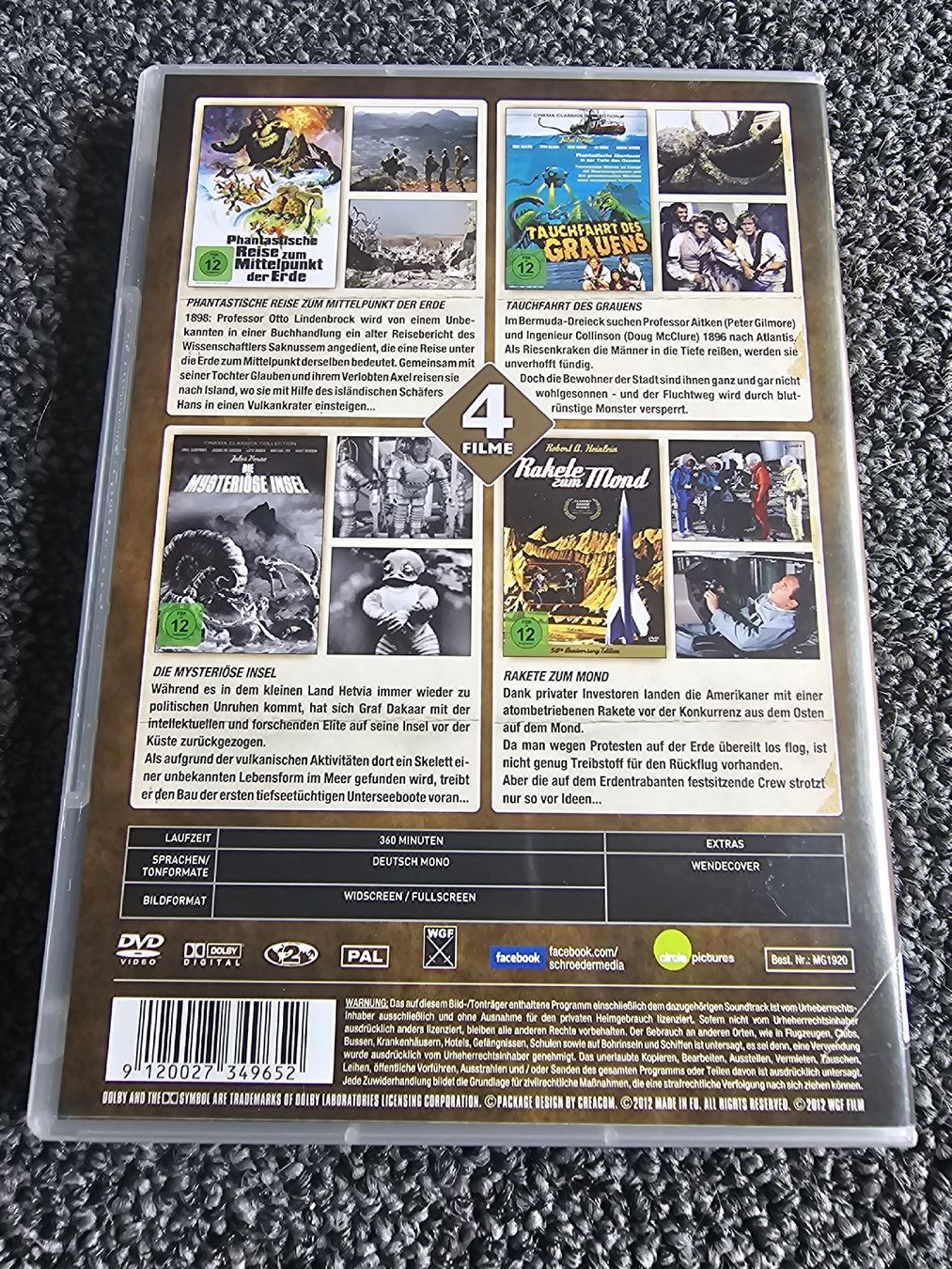 Tutti i DVDs: Jules Verne Klassiker Box 4 (22104) – Usato da Ruswil venduto da jan_bxl5 1