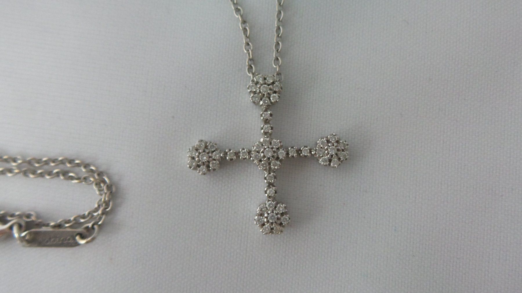 Sonstiger Schmuck: Weissgold Collier mit Anhänger – Neu (gemäss Beschreibung) aus Muttenz von einfach-schoen 1