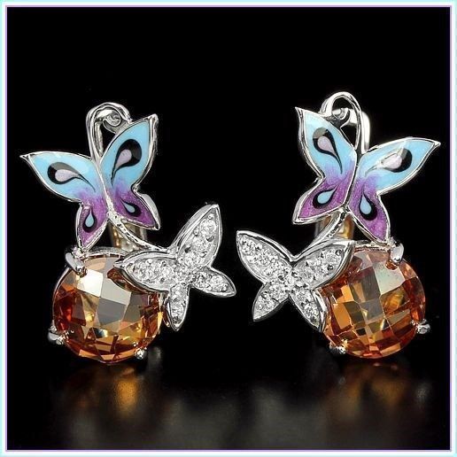 Ringe: ♛ Ring & Ohrringe Email 925 Silber – Neu und originalverpackt aus Oberglatt ZH von Hot-Spot 3