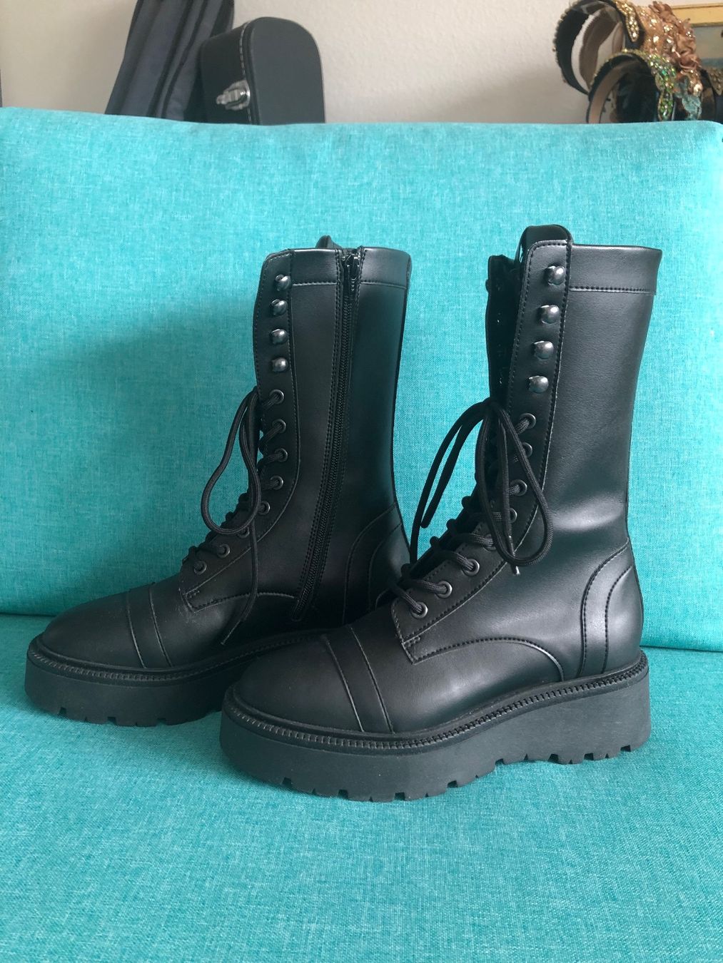 Scarpe da donna: Stiefel, Naja, schwarz, 38 – Nuovo (secondo la descrizione) da Biel/Bienne venduto da Tibet20 1
