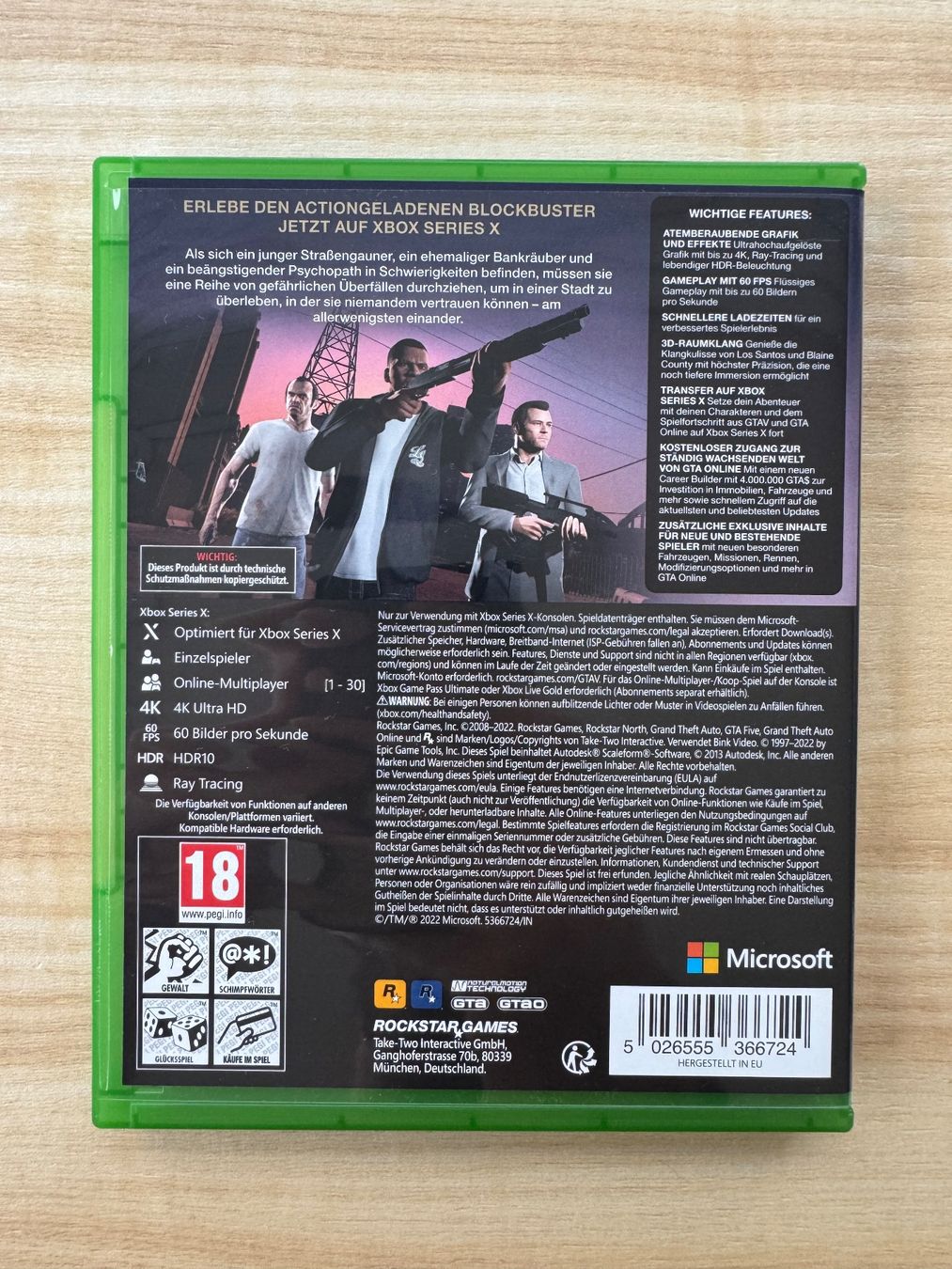 Microsoft Jeux: Grand Theft Auto V – D'occasion à Ostermundigen par Rick-C137 1
