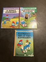 Lot de 3 bandes dessinées Les Schtroumpfs état correct