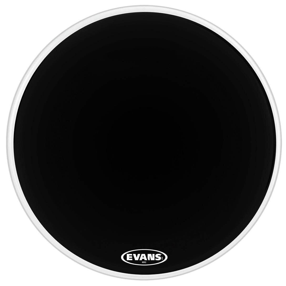 Evans Musikinstrumente: Evans 28' MX2 Black Bass Drum Batter Head – Neu und originalverpackt aus Zofingen von