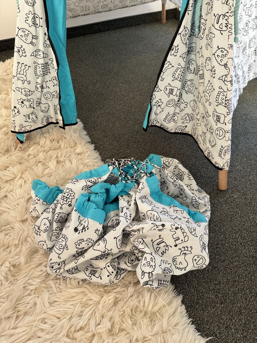 Spielhäuser: Kinder Tipi mit passendem Spielzeug-/Lego-Sack – Gebraucht aus Wermatswil von angre 3