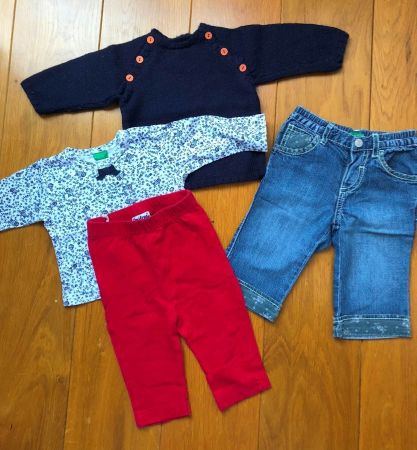 Kleiderpaket Lot d'habits taille 62