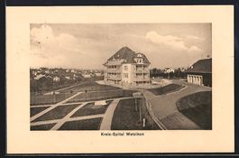 AK Wetzikon, Kreis-Spital, 1911