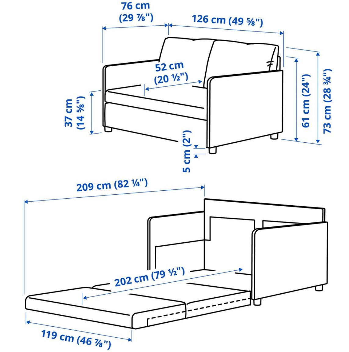 Ikea Divani: FRIDHULT IKEA Sofa – Nuovo (secondo la descrizione) da Pfungen venduto da lia_27dp 5