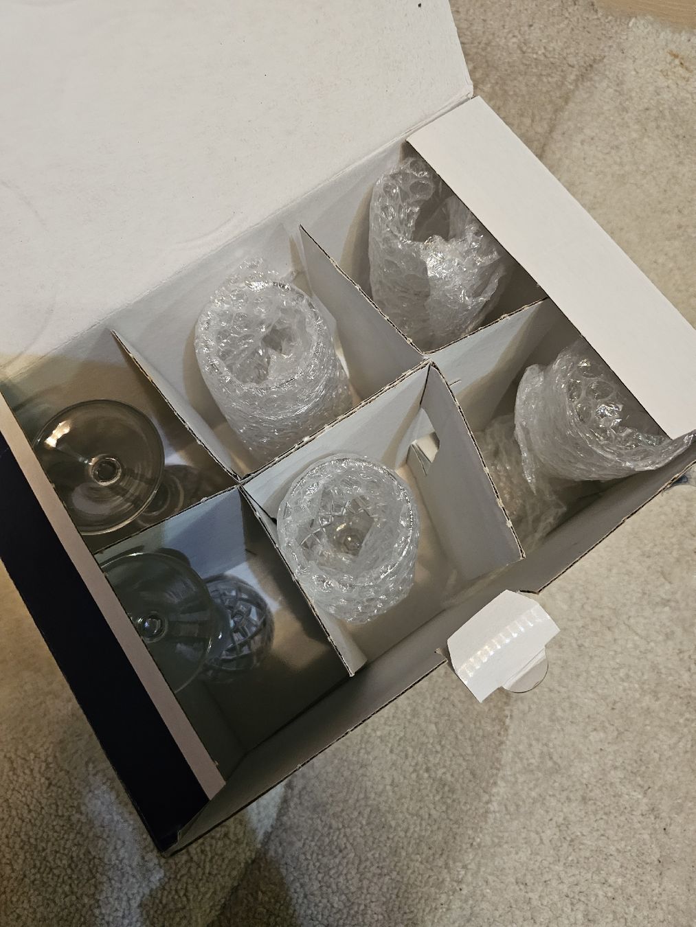 Gläser: Kristallglässer 6er Set, NEU – Neu und originalverpackt aus Wettswil von Alena.RR 5