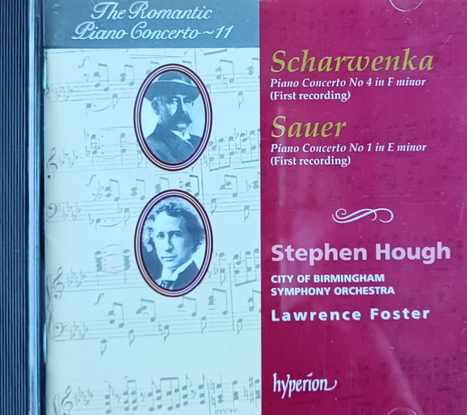 CD: Klavierkonzerte Scharwenka #4 + Sauer #1 – Usato da Luzern venduto da einszwei