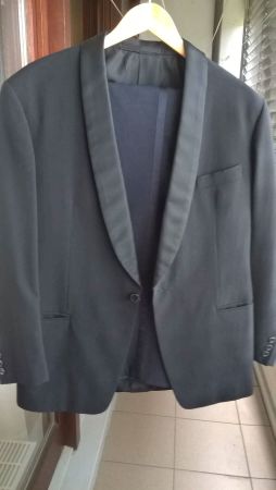 Anzug CH Fabrikat-Smocking Schwarz