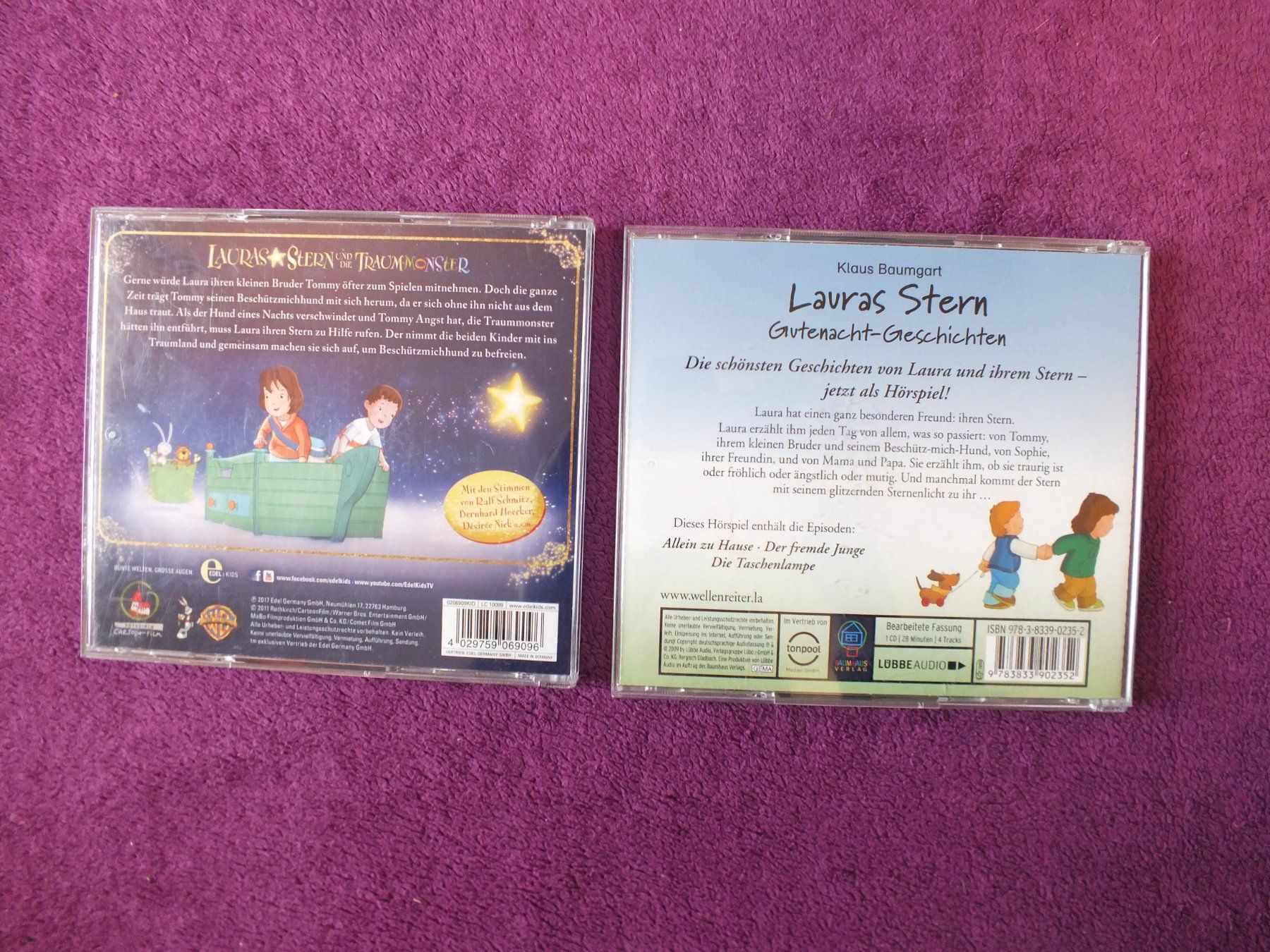 CDs: 7 - Lauras Stern - Hörspiel - CD´s – Gebraucht aus Müllheim Dorf von Seeeule01 2