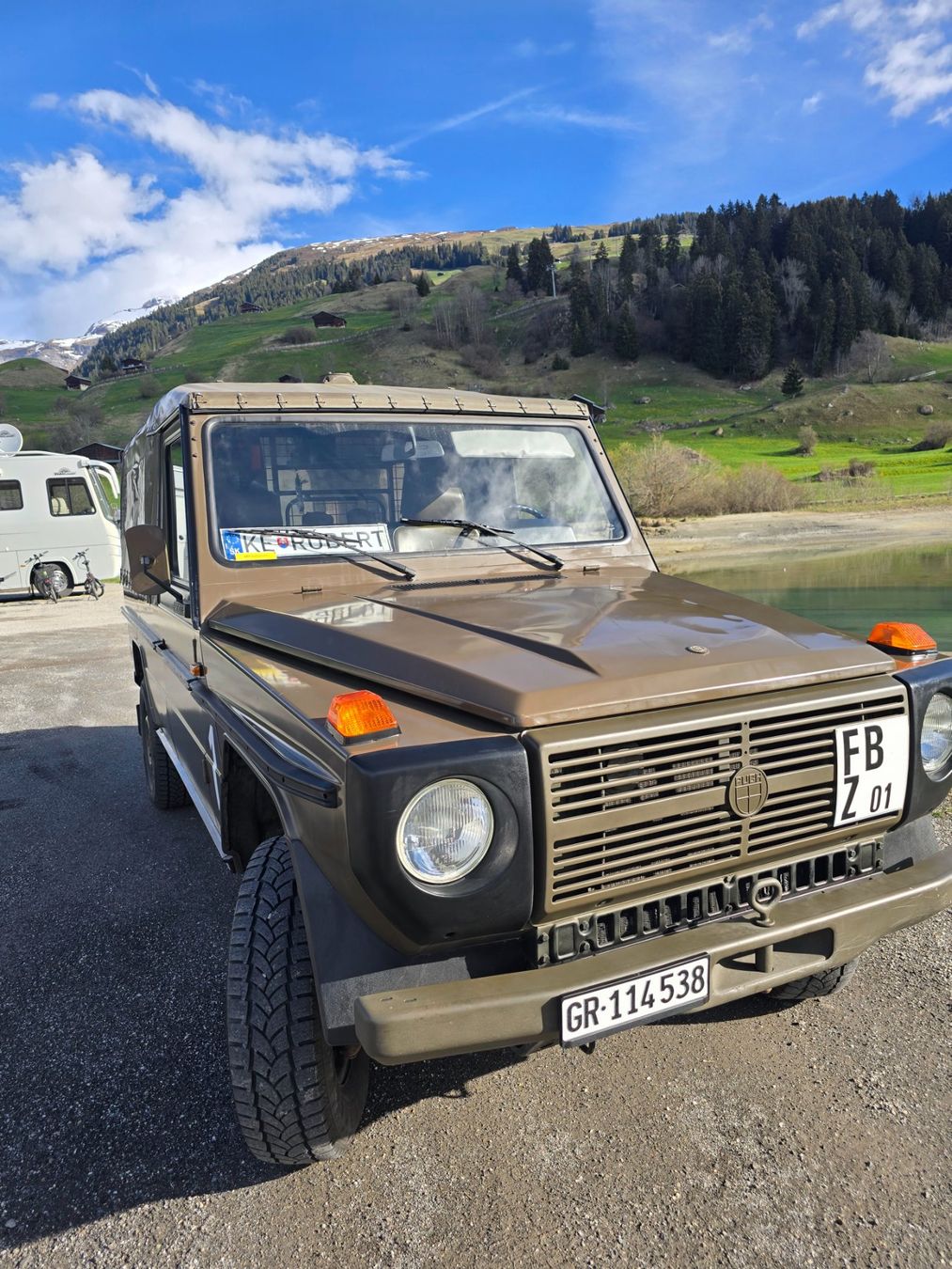 Puch Automobili: Puch G-Modell 230 GE, – Usato da Breil/Brigels venduto da Robisro 2