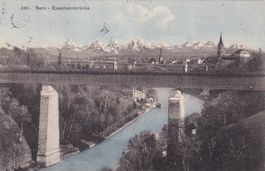 Bern - Eisenbahnbrücke  1912