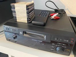 Sharp MD-R1 Minidisc Recorder mit Fernbedienung und MDs