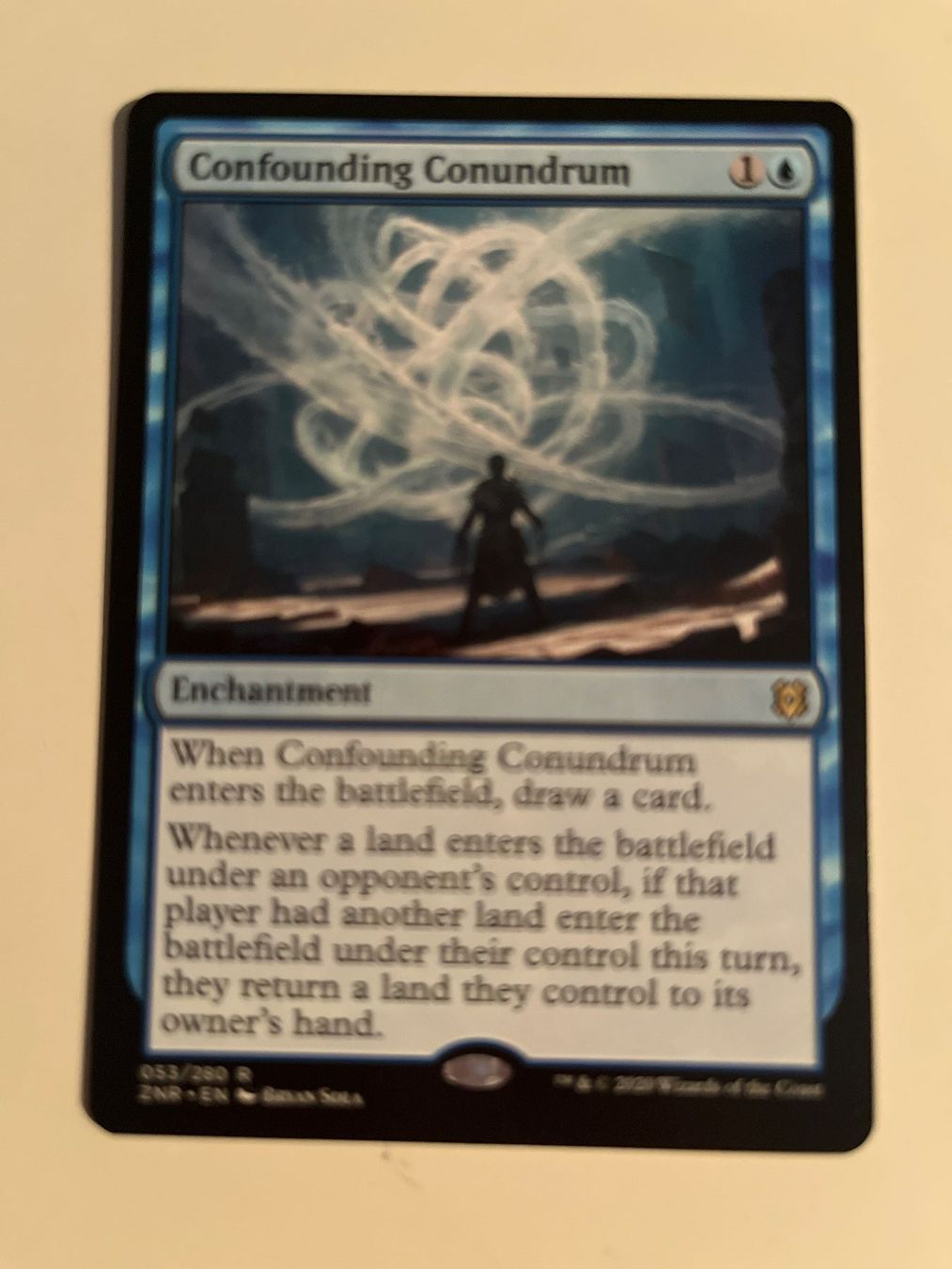 Magic The Gathering Carte collezionabili: 1 x Confounding Conundrum - Magic: The Gathering - MtG – Usato da Kriens venduto da Shadi1980