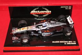 1/43 McLaren Mercedes MP4-16 (2001) - #4 D. Coulthard