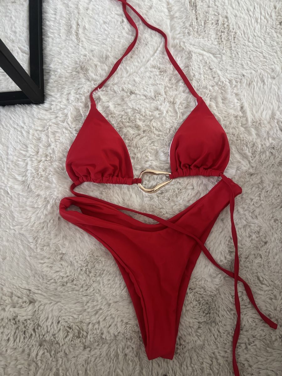 Badekleider & Bikinis: Bikini rot – Neu (gemäss Beschreibung) aus Boswil von jas_b8mh 1