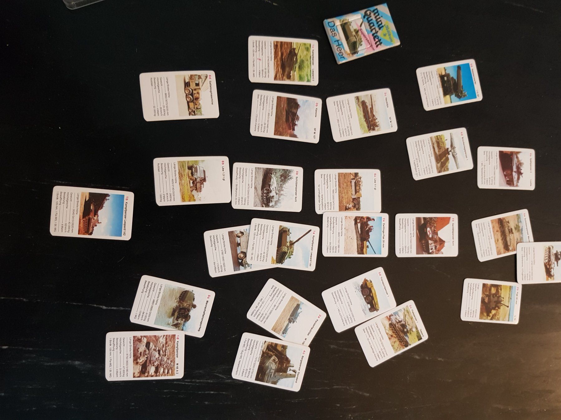 Pelikan Giochi: Pelikan mini Quartett Das Herr Bundeswehr – Usato da Gutenswil venduto da rolfsimmen31 3