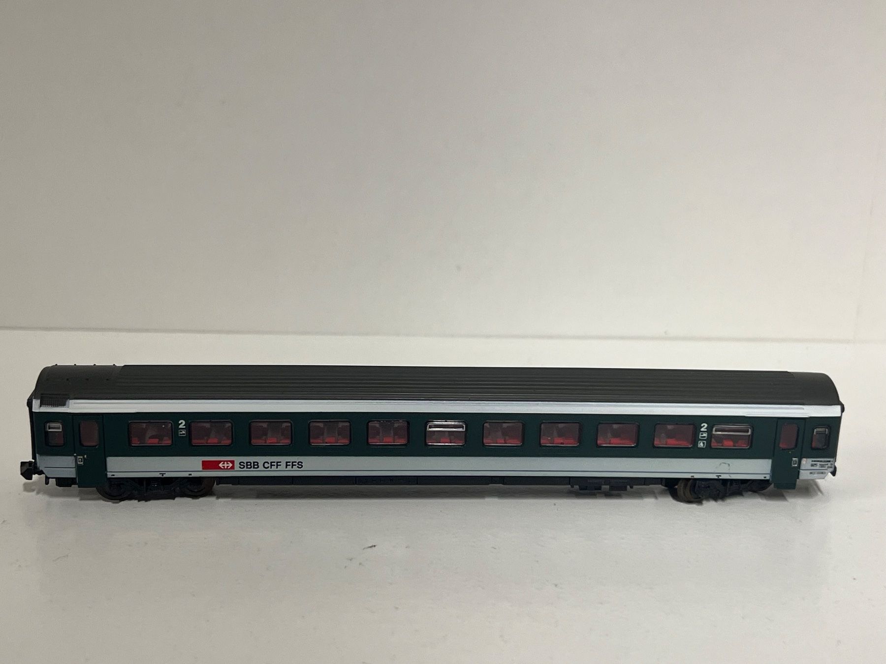 Roco Modellini di ferrovie: Spur N Roco SBB 2.Kl – Usato da Geroldswil venduto da TopTrain54