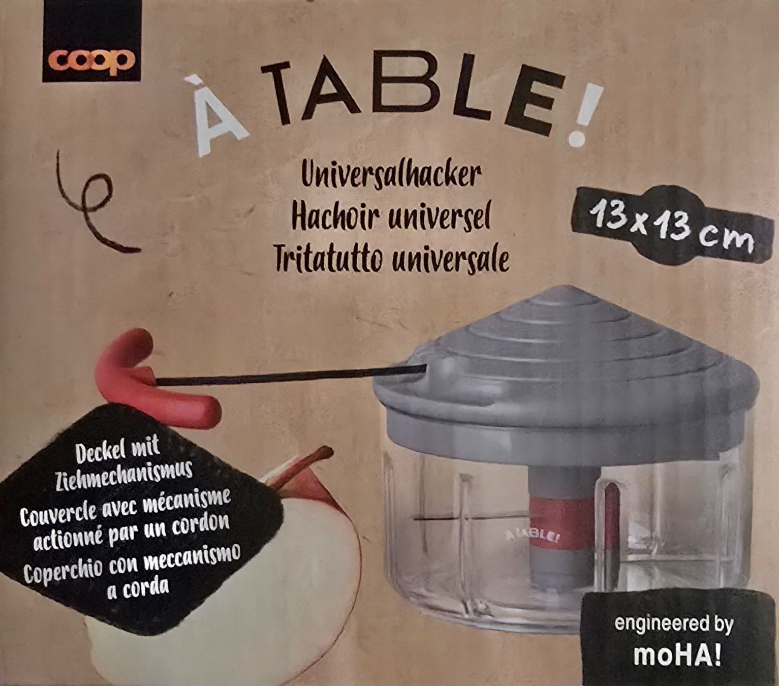 Coop Küchengeräte: Universalhacker – Neu und originalverpackt aus Biglen von BigKusi77